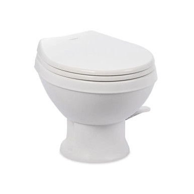Dometic 401 RV toilet Low Profile White