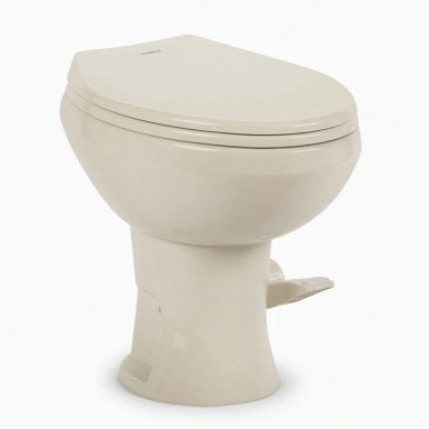 Dometic 420 Platinum RV toilet Standard Height Bone