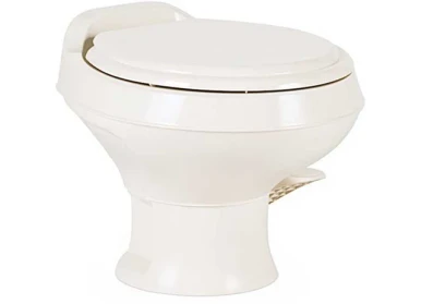 Dometic 421 Platinum RV toilet Low Profile Bone