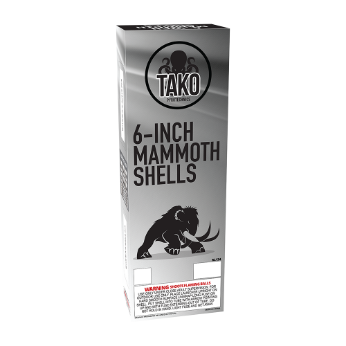 6in Mammoth Shells (Case)