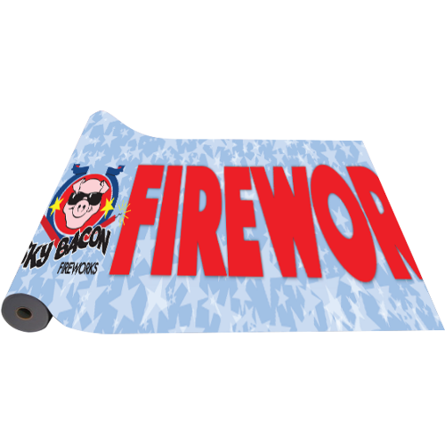 Sky Bacon Table Bunting - 150 feet (Case)