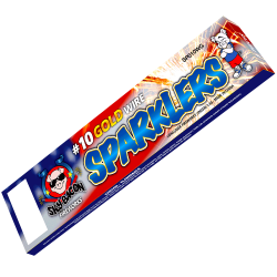 Our most popular sparkler! #10 Gold Wire Sparklers by Sky Bacon fireworks