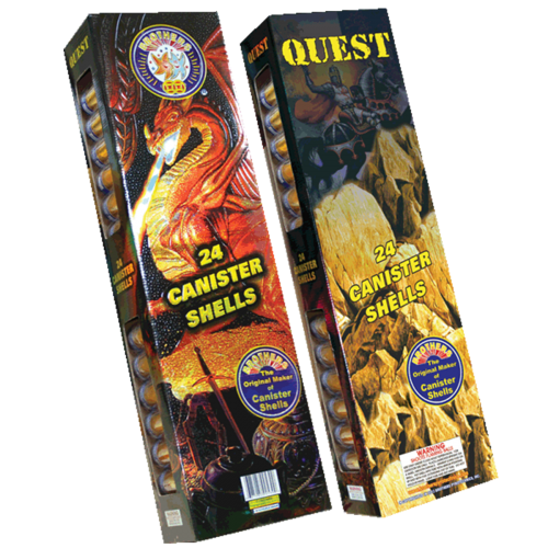 Quest 1.75 60-Gram Canister Shells (Case)