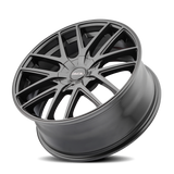 Touren 3260 TR60 16x7 / 5x112/120 BP / 42mm Offset / 72.62mm Hub Matte Gunmetal Wheel