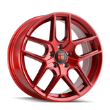 Touren 3279 TR79 18x8 / 5x114.3 BP / 35mm Offset / 72.6mm Hub Gloss Crimson Candy Red Wheel