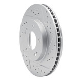 R1 00-24 Chrysler Sebring Front Right Drilled & Slotted Geo-Carbon Rotor