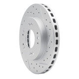 R1 90-05 Chrysler Sebring Front Right Drilled & Slotted Geo-Carbon Rotor