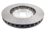 DBA 14-18 Audi RS7 Iron Rotors Front 5000 Series Drilled & Slotted Rotor w/Silver Hat