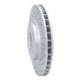 R1 97-03 Jaguar Vanden Plas Front Right Drilled & Slotted Geo-Carbon Rotor