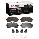 DFC 19-25 Freightliner Sprinter 1500 Front 5000 Advanced Low Metallic Brake Pads and Hardware Kit