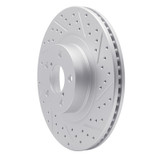 R1 04-25 Scion Fr-S Front Right Drilled & Slotted Geo-Carbon Rotor