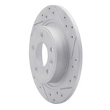 R1 11-19 Buick Cascada Rear Right Drilled & Slotted Geo-Carbon Rotor