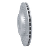 R1 16-23 Mercedes-Benz Glc300 Rear Right Drilled & Slotted Geo-Carbon Rotor