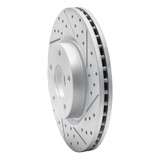 R1 13-25 Nissan Altima Front Right Drilled & Slotted Geo-Carbon Rotor