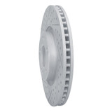 R1 11-25 Hyundai Sonata Front Left Drilled & Slotted Geo-Carbon Rotor