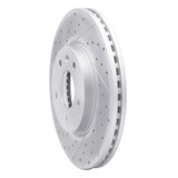 R1 11-25 Buick Lacrosse Front Left Drilled & Slotted Geo-Carbon Rotor