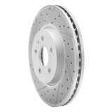 R1 13-22 Buick Encore Front Left Drilled & Slotted Geo-Carbon Rotor
