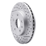 R1 11-16 Buick Regal Front Right Drilled & Slotted Geo-Carbon Rotor