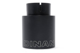 Dinan Double-Walled 4in Clamp-On Exhaust Tip - Black - 4in Outlet / 3in Inlet