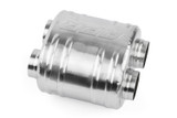 APR Premium Sound Absorption Muffler - Dual 63.5mm (2.5in) Oval Body (220x 169x 211)