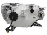 Raxiom 12-15 Toyota Tacoma Axial Series Switchback Projector Headlights- Black Housing- Clear Lens