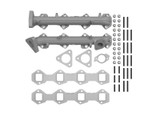 aFe BladeRunner Ported Ductile Iron Exhaust Manifold Ford Diesel Trucks 11-14 V8-6.7L (td)