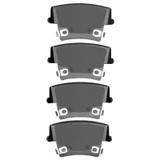 R1 05-23 Dodge Magnum Rear Semi Met Brake Pads