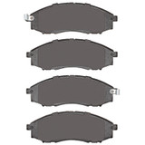 R1 00-24 Nissan Frontier Front Semi Met Brake Pads