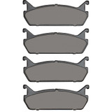 R1 90-96 Mercury Tracer Rear Semi Met Brake Pads