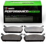 R1 90-96 Mercury Tracer Rear Performance Sport Brake Pads