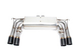 Dinan 15-18 BMW X5 M Freeflow Axleback Exhaust System -Black