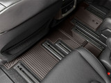 WeatherTech 22-26 Kia Carnival-8 Passenger-2nd Row Rear All-Weather Floor Mats 2pc - Cocoa
