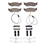 R1 18-20 Coachmen Mirada Front/Rear Ceramic Pads & Hardware Kit