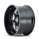 Cali Off-Road 9111 Sevenfold 20x12 / 6x135 BP / -51mm Offset / 87.1mm Hub Gloss Black Milled Wheel