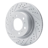 R1 22-25 Lexus Gx550 Front Left Drilled & Slotted Geo-Carbon Rotor