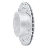 R1 95-04 Toyota 4Runner Front Left Drilled & Slotted Geo-Carbon Rotor