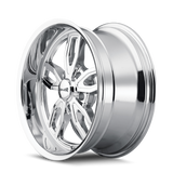 Ridler 608 20x8.5 / 5x127 BP / 0mm Offset / 78.3mm Hub Chrome Wheel