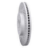 R1 17-21 Honda Clarity Front Left Drilled & Slotted Geo-Carbon Rotor