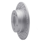 R1 91-99 BMW 328Is Rear Left Drilled & Slotted Geo-Carbon Rotor