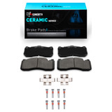 R1 2006-2013 BMW 135I Front R1 Ceramic Pads & Hardware Kit