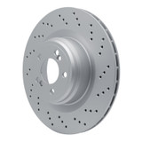 DFC 15-19 BMW X6 Right Rear Drilled GeoSPEC Coated Rotor