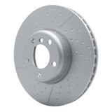 DFC 12-21 BMW 330i Front Hi-Carbon Alloy Geomet Coated Rotor - Dimpled and Slotted