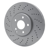 DFC 02-09 Mercedes-Benz E500 Front Drilled GeoSPEC Coated Rotor