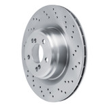 DFC 15-19 BMW X5 Right Rear Drilled Brake Rotor