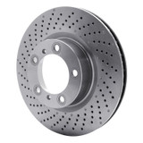 DFC 09-23 Porsche 718 Boxster Left Front Drilled Brake Rotor