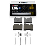 R1 76-86 BMW 528I Front Euro Ceramic Pads & Hardware Kit
