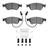 R1 04-11 Audi A8 Front Ceramic Pads & Hardware Kit