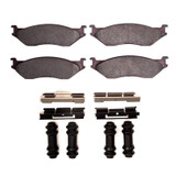 R1 99-10 Coachmen Aurora Front/Rear Ceramic Pads & Hardware Kit