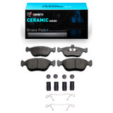 R1 93-04 Volvo C70 Front Ceramic Pads & Hardware Kit