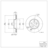 DFC 86-92 Toyota Supra Front Brake Rotor